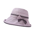 thumbnail image 4 of Ladies Hat Bridal Wedding Tea Party Sun Hat Ladies Outdoor Elegant Temperament Sun Hat Lightweight Breathable Sun Hat Summer New Two Color Bow Elegant Sun Shade Hat French Style Women Hat Valentines, 4 of 4