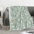 thumbnail image 4 of Soft Luxury Easter Blanket Cute Bunny Spring Flower Warm Throw Blanket for Couch,Lightweight Plush Fuzzy Cozy Easter Blanket Throw,Seasonal Spring Holiday Blankets for Couch Bed Living Room 50"x40", 4 of 8