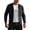 Black, variant on sususu Mens Hoodies Pullover Casual Sports Hooded Cardigan With Embossed Design For Fitness And Leisure,Black,S