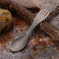 thumbnail image 1 of Camping Utensil, Spoon Fork Combo, Portable Versatile  Alloy For Household Use Camping Travel, 1 of 8