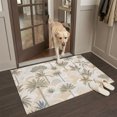 thumbnail image 2 of Entryway Rug 2'x3', Tropical Trees Kitchen Runner Rugs Non-Slip Carpet Mats, Vintage Summer Botanical Trees Bedside Rugs Runners Washable Floor Carpet for Bathroom Laundry Room, 2 of 8