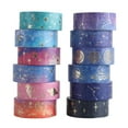 thumbnail image 1 of Kit de Washi Tape BLESIY 12 Adhesivo Enmascarado 2M 15 Ancho, 1 of 4