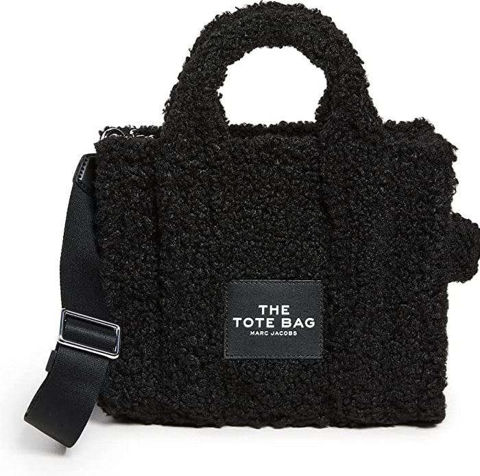 Marc Jacobs, The Teddy Mini Tote Bag, H012M06FA21-001, Black