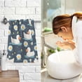 thumbnail image 7 of Duck and Flowers Bath Towel 100% Cotton Soft Thick High Absorbency Hand Face Towel Single Pack 16x28in, 7 of 7
