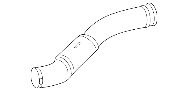Genuine OE Mercedes-Benz Intake Hose - 112-094-24-82