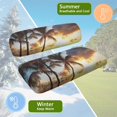 thumbnail image 5 of Yuyamidu Coconut Tree Golf Cart Seat Covers for Club Car Sunset Golf Cart Seat Covers Back Rest Seat Cushion Fit for Most 2 Seat Golf Carts Easy to Install and Clean, 5 of 7