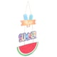 thumbnail image 4 of Colgante de madera con diseño de paleta de sandía de verano, adorno colgante de madera de Hola Verano, decoración de verano, 4 of 7