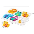 thumbnail image 5 of Rompecabezas de madera para niños pequeños Juguetes de madera para niños de 1 año o más de rompecabezas de animales de la selva. Rompecabezas para bebés para niños pequeños. Aprendizaje Educ, 5 of 5