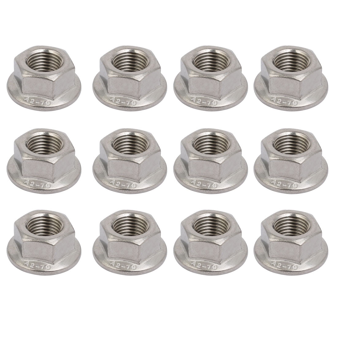 Metric Fine Pitch A2 Stainless Steel Hexagon Full Nuts