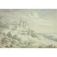 thumbnail image 3 of Elizabeth Murray 24x18 Black Modern Framed Museum Art Print Titled - Victoria Castle (1843), 3 of 5