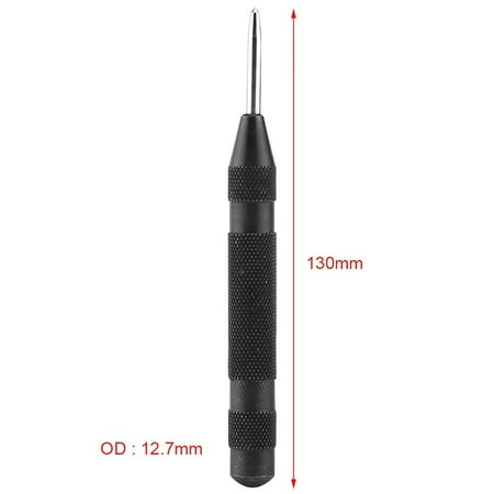 

SHZNSJWDKJ Enhanced Professional Spring Press Dent Tool with Adjustable Automatic Mechanism for Superior Precision and Marking Accuracy featuring Black Metal and Wood Center for Enhanced