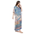 thumbnail image 4 of Caftans pour Femmes Longue Maxi Grande Taille Robe Caftans Manches 3/4 Robes pour Dames Filles en Ligne, 4 of 7