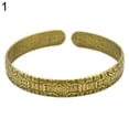 thumbnail image 2 of Naierhg Man Woman Brass Adjustable Hand Bracelet Bangle Valentine Day Jewelry Gift Cuff, 2 of 8
