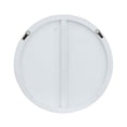thumbnail image 5 of Studio 350 Multiple Frame Finishes / Sizes Modern Contemporary Round Wall Mirrors White - Medium 24 x 24 White, 5 of 5