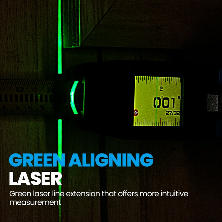 Mileseey Digital Laser Tape Measure DTX10 3-in-1 330Ft Auto Lock