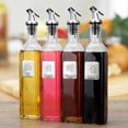 thumbnail image 2 of Version Nouvellement Améliorée Bouteille en Acier Inoxydable Verseur d'Huile Bouchon Barman Accessoires de Vin Accessoires de Bar Verseur de Vin Alcool Aléatoire, 2 of 4