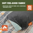 thumbnail image 5 of Ozark Trail Memory Foam Camping Pillow, Adult Use, Dark Gray, 5 of 14