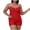 Red--Tankini Swimsuits for Women, variant on Push Up Tankini Bathing Suits for Women Plus Size Beach Swimsuits Flowy Swim Dress with Shorts Tankini Sets 2 Piece Tummy Control Beachwear Red XXXL
