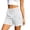White, variant on biudgviw Women's Sweat Shorts Elastic Waist Cargo Shorts Summer Casual Drawstring Shorts with Multi Pockets for Daily Wear