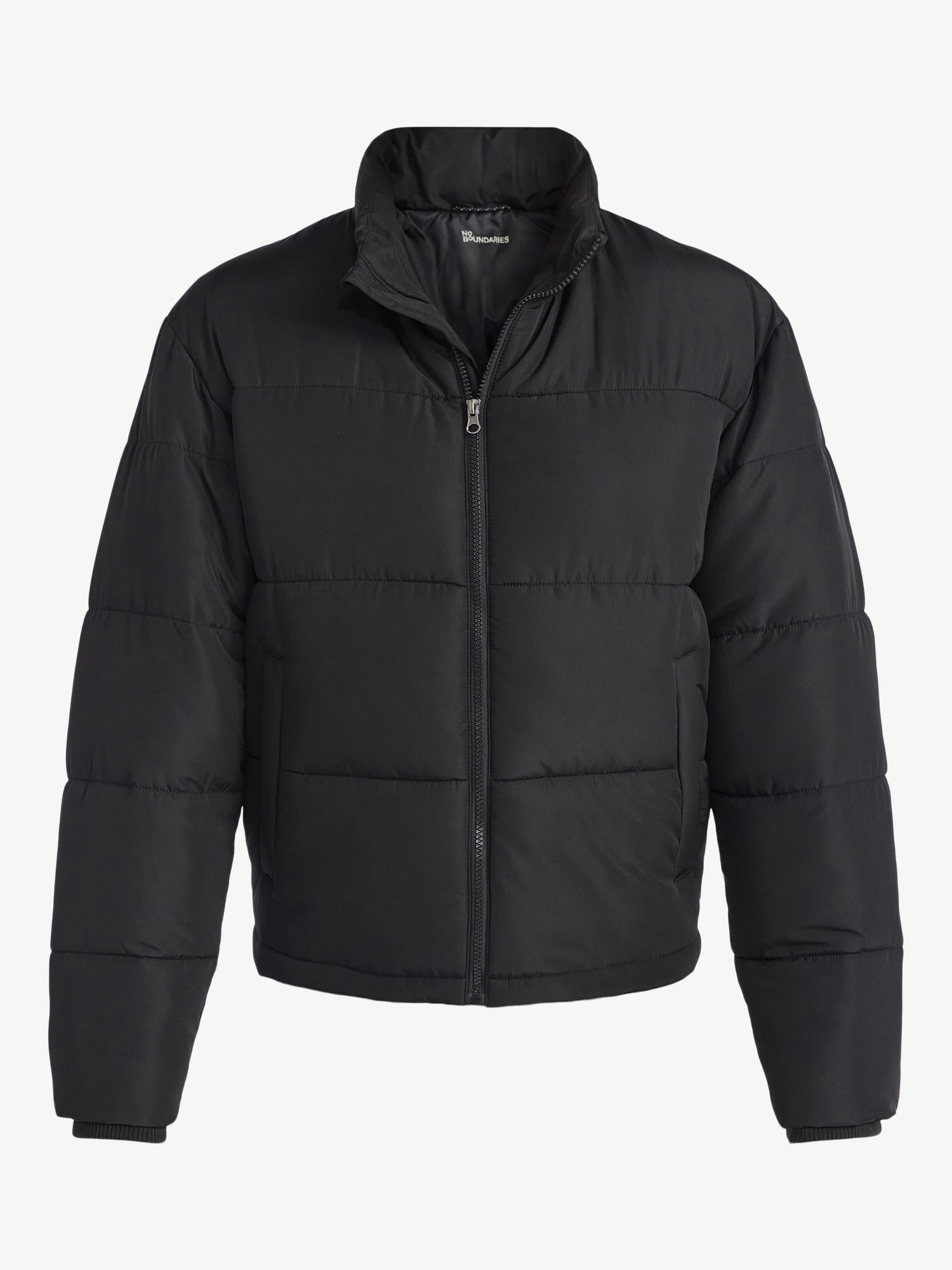 No Boundaries Men's and Big Men's Puffer Jacket, Size S-3XL