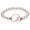I, variant on Hidden Hollow Beads Cancer Awareness Beaded Pink Breast Cancer Or Multicolor Fits Most Wrists