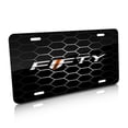 thumbnail image 2 of Chevrolet Camaro 50th Anniversary on Mesh Grill Graphic Special Aluminum Metal License Plate, 2 of 6