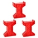 thumbnail image 1 of 3 piezas de plástico tren juguete puente muelle vía ferrocarril accesorios para Estilo A rojo, 1 of 9