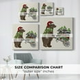 thumbnail image 5 of Bear and Christmas Wheelbarrow- Gallery Wrapped Canvas, 5 of 9