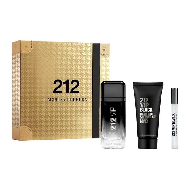 Set 212 Vip Black 3 pzs hombre EDP 100 ml