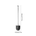 thumbnail image 3 of Gumesh 18.5 Inch Toilet Bowl Cleaner Brush, Plastic Bathroom Cleaning Brush with Holder - Stiff Bristles,White, 3 of 6