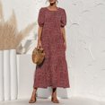 thumbnail image 3 of FcBaudy Jupes pour Femmes, Robes Midi pour Femmes, Robes d'Été pour Femmes Femmes Manche à Pois - Couture Jupe Ample Robe Femmes Robe, 3 of 7