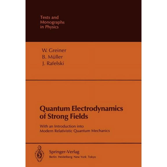 Theoretical and Mathematical Physics Quantum Electrodynamics of Strong Fields: With an Introduction Into Modern Relativistic Quantum Mechanics, (Paperback)