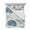Beige, Blue, Turquoise, variant on Quilts Twin Size Bedding Set, Red Blue Coastal Lightweight Quilted Comforter, Starfish Shell Coral Summer Beach Rustic Soft Reversible Bedspread Coverlet with Pillow Covers for All Season, 68" x 86"