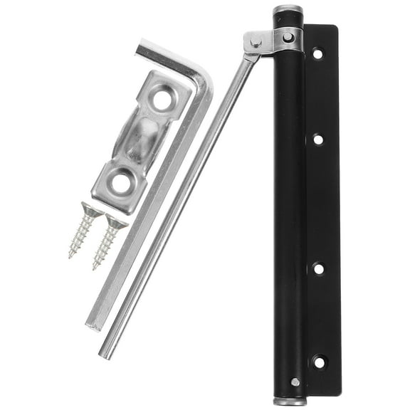 TABLETREANDS 1-Pack Black Stainless Steel Door Spring Closer for Home Use with Silent and Automatic Closing