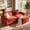 Terracotta, variant on CDCASA 86" Modular Sectional Sofa, 2-Seat L Shaped Cloud Couch with Movable Ottoman, Deep Seat Modern Sofa, Sectional Couches for Living Room, Beige