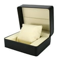 thumbnail image 3 of Caja de reloj Portátil Yuyangstore Organizador de una sola ranura de cuero PU, 3 of 6