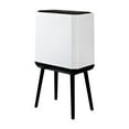 thumbnail image 1 of Cubo de basura dividido, cubo de basura, cubo de basura de cocina, cubo de basura para cocina y baño Negro, 1 of 9