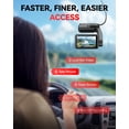thumbnail image 4 of Dash Cam REDTIGER F4 4K 2160P UHD frontal con tarjeta de 32 GB, 4 of 7