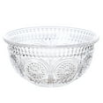 thumbnail image 1 of 1pc Retro Embossed Glass Bowl Food Serving Bowl Exquisite Dessert Bowl, 1 of 6