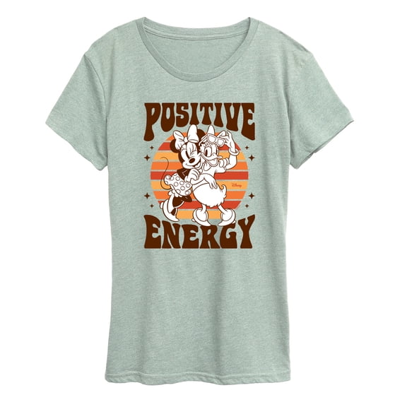Disney - Positive Energy - Women's Short Sleeve Graphic T-Shirt