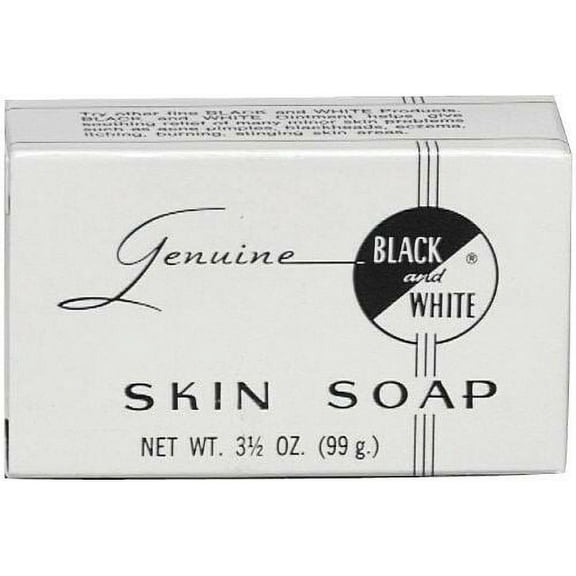 Black & White Soap - Skin 3.5 oz. (Pack of 2)