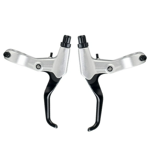 1 Pair Bicycles Handle Brake Lever Handbrake Mountain Road Bike Brake Lever Handlebar V Brake