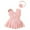 Pink, variant on Baby Girl Summer Dress Baby Girl Romper Oversized Romper Retro Rompers Short Sleeve Shirts Summer Clothes Cute Outfits 0 3 6 9 12 18 24 Months (Pink,12-18 Months)