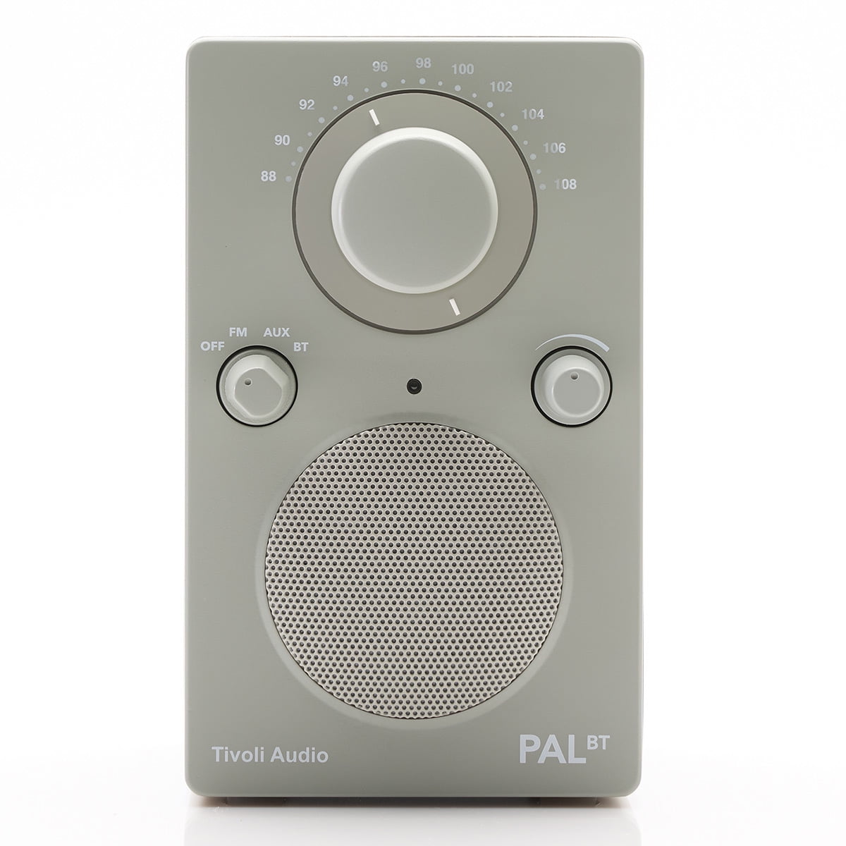 Tivoli Audio PAL BT Bluetooth FM Portable Radio and Speaker - Gen 3 (Gray)