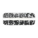 thumbnail image 4 of Vogacara 1 bolsa de cristal llamativo fondo plano brillo diamantes de imitación para uñas DIY artesanía dulce regalo para 430 negro 430 negro 5piezas Vogacara  CBP253477, 4 of 4