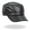 Black, variant on Hot Leathers HWL1009 Grey Rub-Off Seam Leather Headwrap One size fits most
