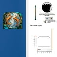thumbnail image 2 of Off The Wall Plates - Pisces Zodiac Classic Decorative Acrylic Cover Double Blank Wallplate, 2 of 5