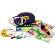 Crayola 25073 Purple 2.1MP digital camera 1.35" LCD W/ scrapbooking kit
