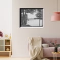thumbnail image 3 of Historic Framed Print, [Boat landing at Fort William Henry Hotel, Lake George, N.Y.], 17-7/8" x 21-7/8", 3 of 9