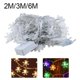 thumbnail image 3 of Cadena de luces LED de Navidad, cortina de luces de hadas parpadeantes de copo de nieve, impermeable para fiesta de vacaciones, boda, decoración del hogar de Navidad, 3 of 4